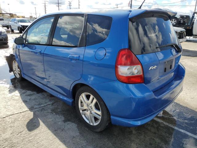 Photo 3 from auction – 2007 HONDA FIT S with VIN JHMGD38677S019526