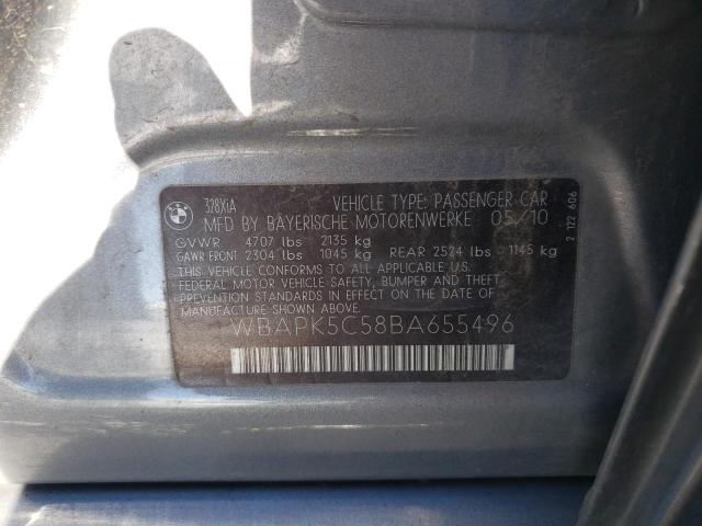 Photo 10 from auction – 2011 BMW 328 XI SUL with VIN WBAPK5C58BA655496