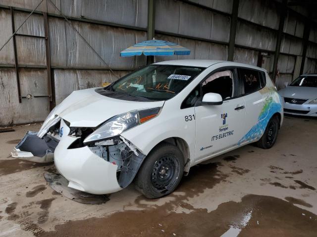 Photo 2 from auction – 2017 NISSAN LEAF S with VIN 1N4BZ0CP6HC306983