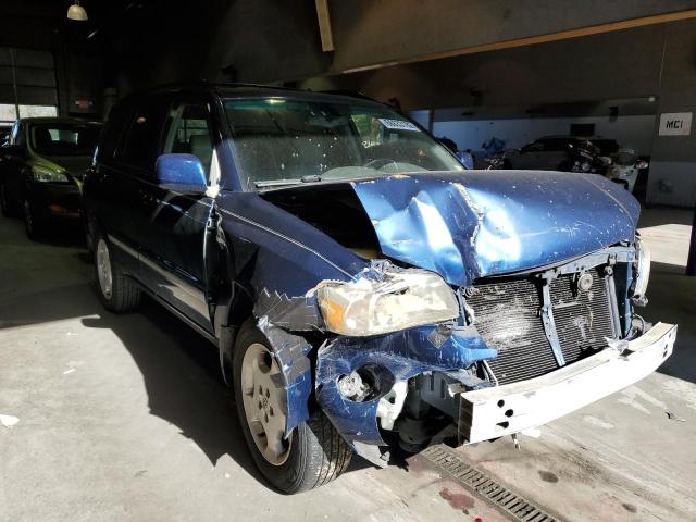 TOYOTA HIGHLANDER 2005 with VIN JTEEP21A450090079 - Photo from auction