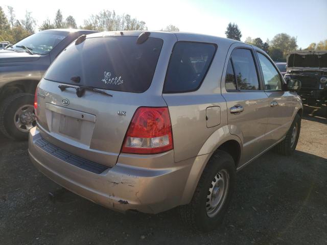 Photo 4 from auction – 2004 KIA SORENTO EX with VIN KNDJD733845313541