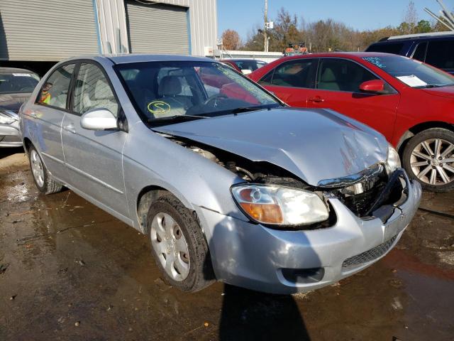 KIA SPECTRA EX 2008 with VIN KNAFE121385558959 - Photo from auction