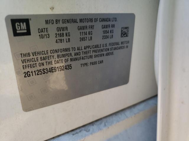Photo 10 from auction – 2014 CHEVROLET IMPALA LT with VIN 2G1125S34E9192435