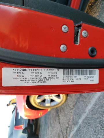Photo 10 from auction – 2014 DODGE CHALLENGER with VIN 2C3CDYAG4EH214752
