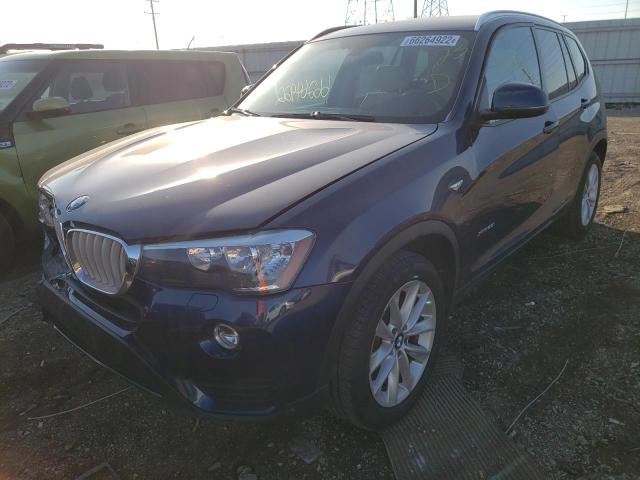 Photo 2 from auction – 2015 BMW X3 XDRIVE2 with VIN 5UXWX9C50F0D52278