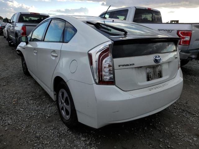 Photo 3 from auction – 2013 TOYOTA PRIUS with VIN JTDKN3DU8D5686564