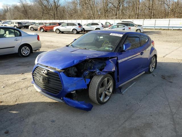 Photo 2 from auction – 2014 HYUNDAI VELOSTER T with VIN KMHTC6AEXEU201692