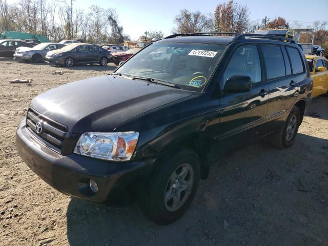 Photo 2 from auction – 2007 TOYOTA HIGHLANDER with VIN JTEHD21A970048306