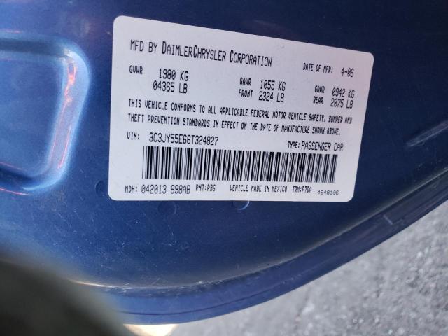 Photo 10 from auction – 2006 CHRYSLER PT CRUISER with VIN 3C3JY55E66T324827