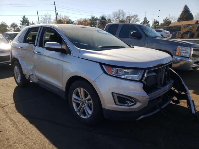 FORD EDGE SEL 2015 with VIN 2FMTK4J9XFBC21619 - Photo from auction