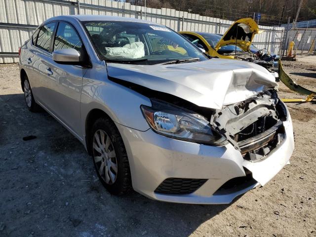 NISSAN SENTRA S 2017 with VIN 3N1AB7AP2HY243445 - Photo from auction