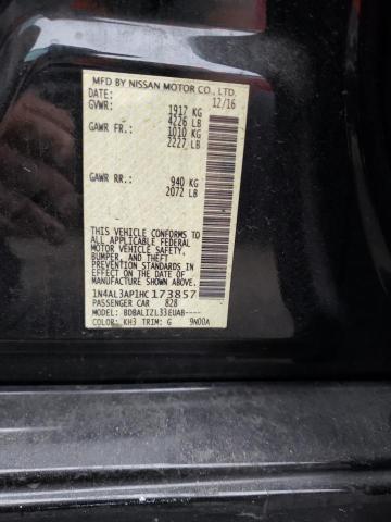 Photo 10 from auction – 2017 NISSAN ALTIMA 2.5 with VIN 1N4AL3AP1HC173857
