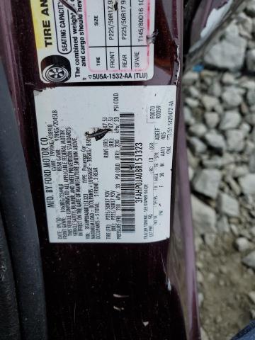Photo 10 from auction – 2011 FORD FUSION SEL with VIN 3FAHP0JA0BR151323