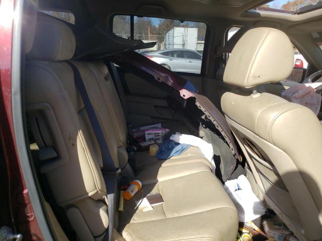 Photo 6 from auction – 2011 HONDA PILOT TOUR with VIN 5FNYF4H96BB029177