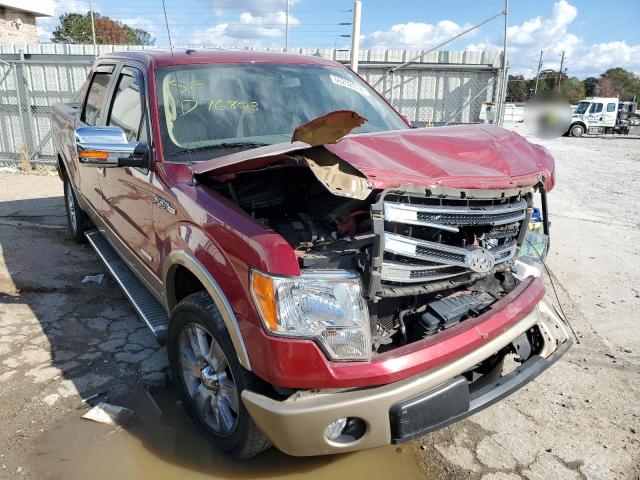 FORD F150 SUPER 2013 with VIN 1FTFW1CT8DFD76808 - Photo from auction