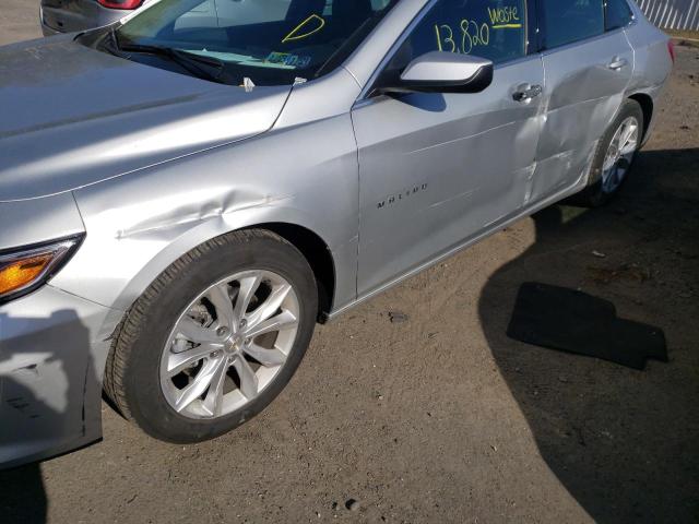 Photo 9 from auction – 2022 CHEVROLET MALIBU LT with VIN 1G1ZD5ST9NF123647