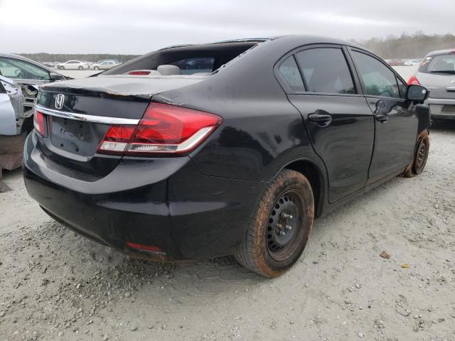 Photo 4 from auction – 2014 HONDA CIVIC LX with VIN 19XFB2F55EE022089