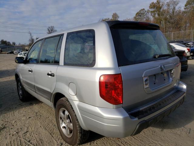 Photo 3 from auction – 2004 HONDA PILOT LX with VIN 2HKYF18124H509651