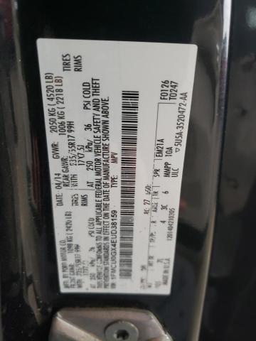 Photo 10 from auction – 2014 FORD ESCAPE SE with VIN 1FMCU0GX4EUD38159