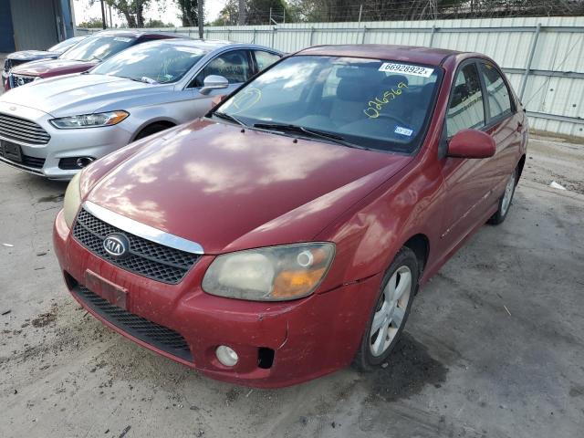 Photo 2 from auction – 2009 KIA SPECTRA EX with VIN KNAFE221595026569