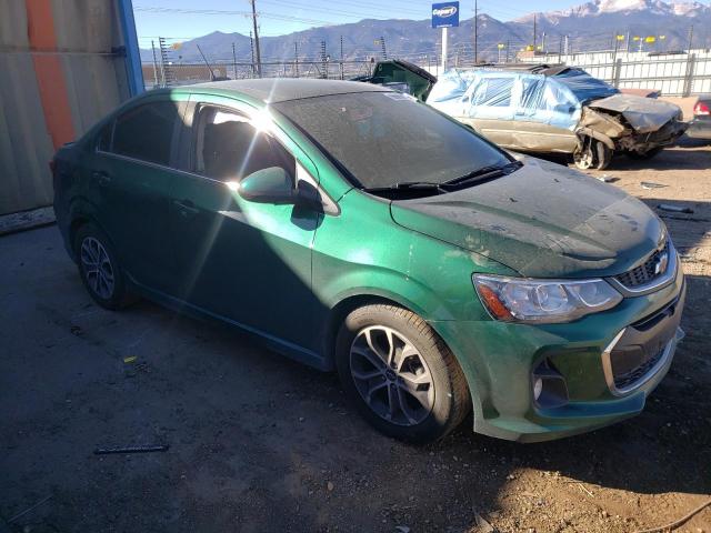 CHEVROLET SONIC LT 2018 with VIN 1G1JD5SH3J4103098 - Photo from auction