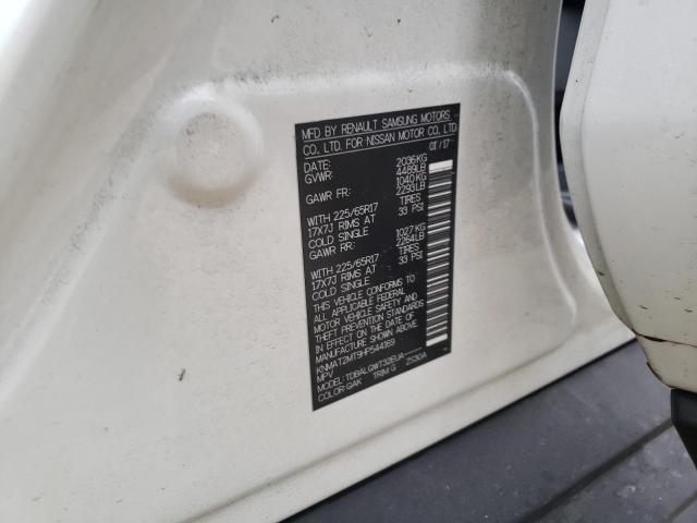 Photo 10 from auction – 2017 NISSAN ROGUE S with VIN KNMAT2MT9HP544169