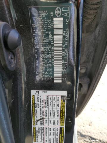 Photo 10 from auction – 2009 TOYOTA COROLLA BA with VIN 2T1BU40E19C187767
