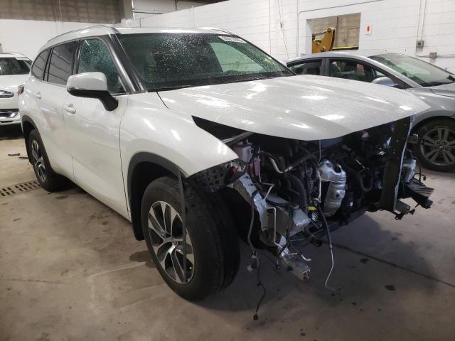 Photo 1 from auction – 2020 TOYOTA HIGHLANDER with VIN 5TDHZRBH2LS514434