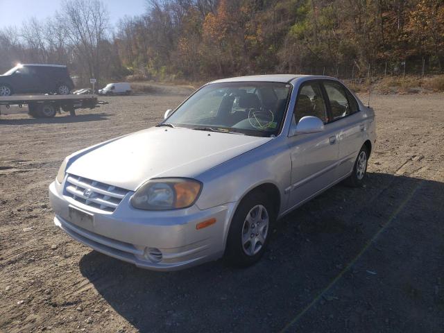 Photo 2 from auction – 2003 HYUNDAI ACCENT with VIN KMHCG45C73U486995