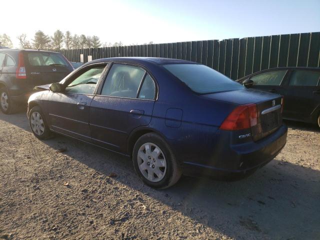 Photo 3 from auction – 2002 HONDA CIVIC EX with VIN JHMES26882S001430