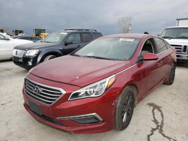 Photo 2 from auction – 2015 HYUNDAI SONATA SE with VIN 5NPE24AF6FH083536