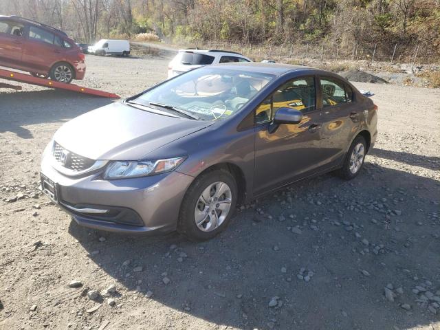 Photo 2 from auction – 2014 HONDA CIVIC LX with VIN 2HGFB2F52EH548086