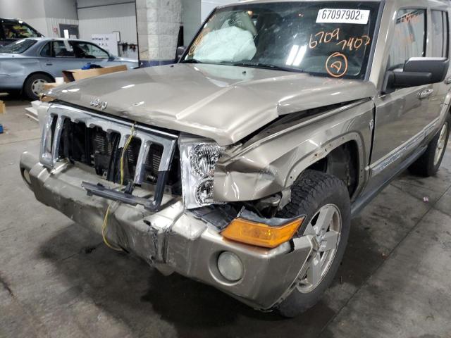 Photo 9 from auction – 2006 JEEP COMMANDER with VIN 1J8HG58N36C318741