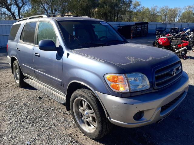 TOYOTA SEQUOIA SR 2003 with VIN 5TDZT34AX3S193892 - Photo from auction