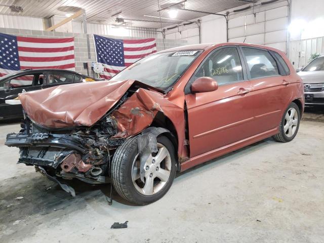 Photo 2 from auction – 2008 KIA SPECTRA with VIN KNAFE161585015817
