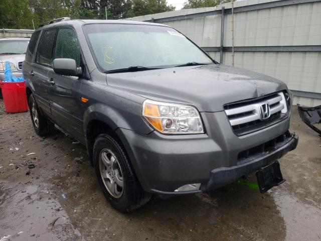 HONDA PILOT EXL 2007 with VIN 5FNYF28537B036046 - Photo from auction
