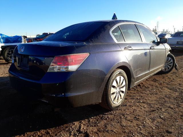 Photo 4 from auction – 2010 HONDA ACCORD LX with VIN 1HGCP2F34AA047244