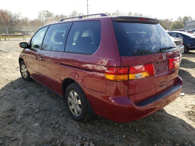 Photo 3 from auction – 2003 HONDA ODYSSEY EX with VIN 5FNRL18003B159924