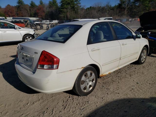 Photo 4 from auction – 2007 KIA SPECTRA with VIN KNAFE122X75454671