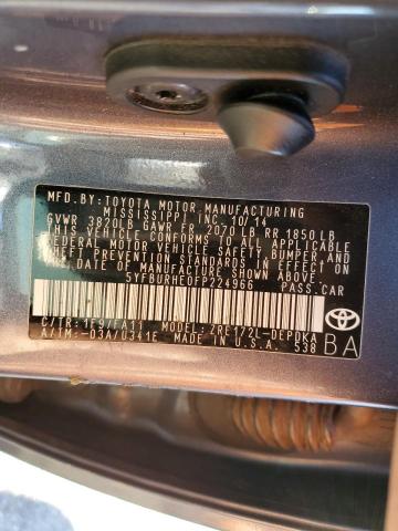 Photo 10 from auction – 2015 TOYOTA COROLLA L with VIN 5YFBURHE0FP224966