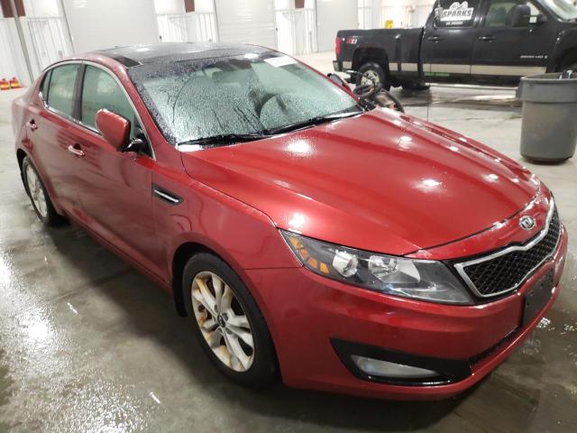KIA OPTIMA EX 2011 with VIN KNAGN4A67B5162382 - Photo from auction