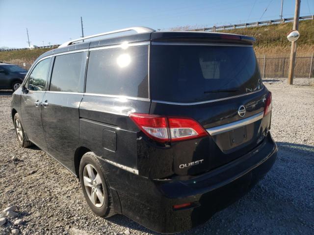 Photo 3 from auction – 2012 NISSAN QUEST S with VIN JN8AE2KP7C9046974