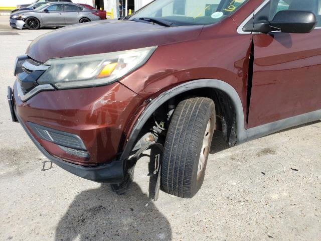 Photo 9 from auction – 2015 HONDA CR-V LX with VIN 3CZRM3H33FG711072