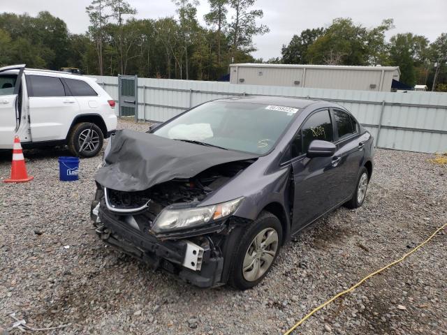 Photo 2 from auction – 2015 HONDA CIVIC LX with VIN 19XFB2F53FE704812
