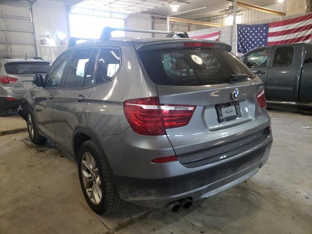 Photo 3 from auction – 2013 BMW X3 XDRIVE2 with VIN 5UXWX9C5XD0A30132
