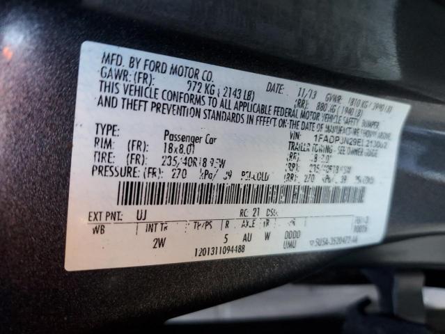 Photo 10 from auction – 2014 FORD FOCUS TITA with VIN 1FADP3N29EL213002