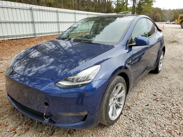 Photo 2 from auction – 2021 TESLA MODEL Y with VIN 5YJYGDEE7MF173824