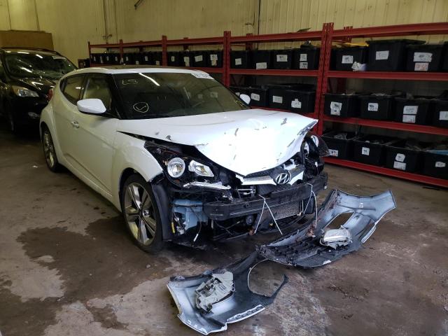 HYUNDAI VELOSTER 2017 with VIN KMHTC6AD2HU324401 - Photo from auction