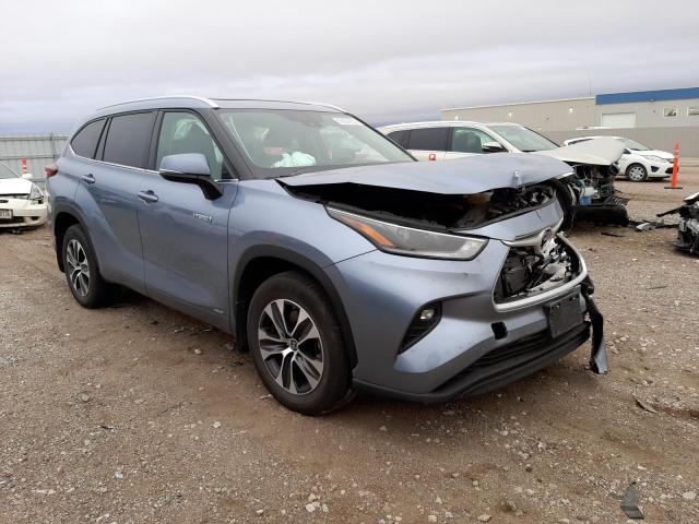 TOYOTA HIGHLANDER 2021 с VIN 5TDHBRCH2MS069309 - Фото с аукциона