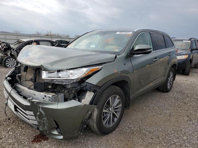 Photo 2 from auction – 2019 TOYOTA HIGHLANDER with VIN 5TDJZRFH7KS926133